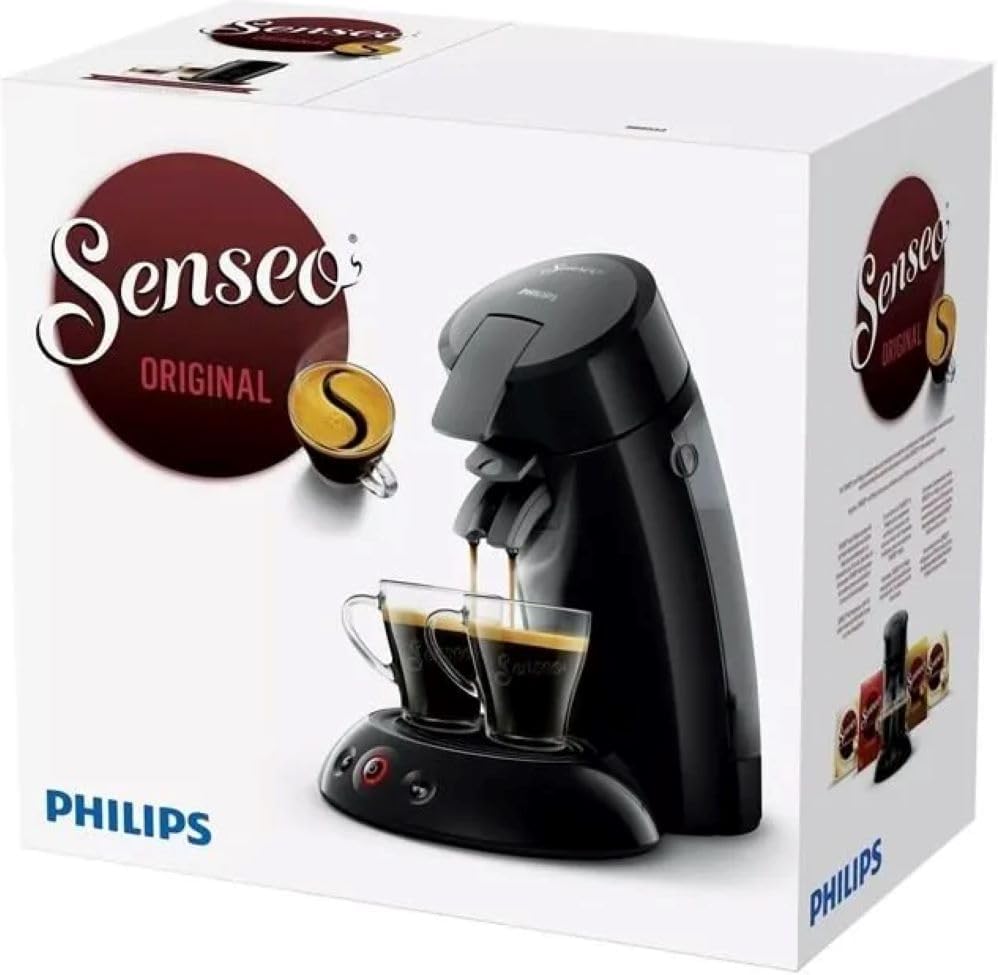 Senseo Original Koffiepadmachine met Crema Plus-technologie - Zwart (HD6553/67)