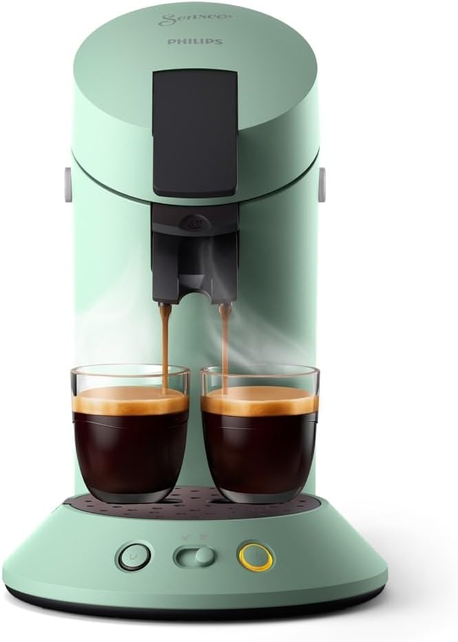 Senseo Original Plus Pod Coffee Machine,  Desert Green (CSA210/80)