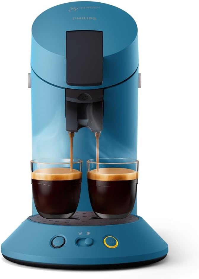 Senseo Original Plus Koffiepadmachine - Blue Pavone (CSA210/00)