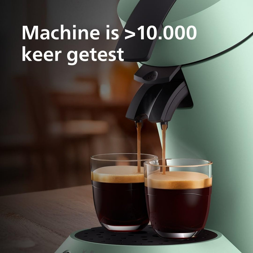 Senseo Original Plus Pod Coffee Machine,  Desert Green (CSA210/80)