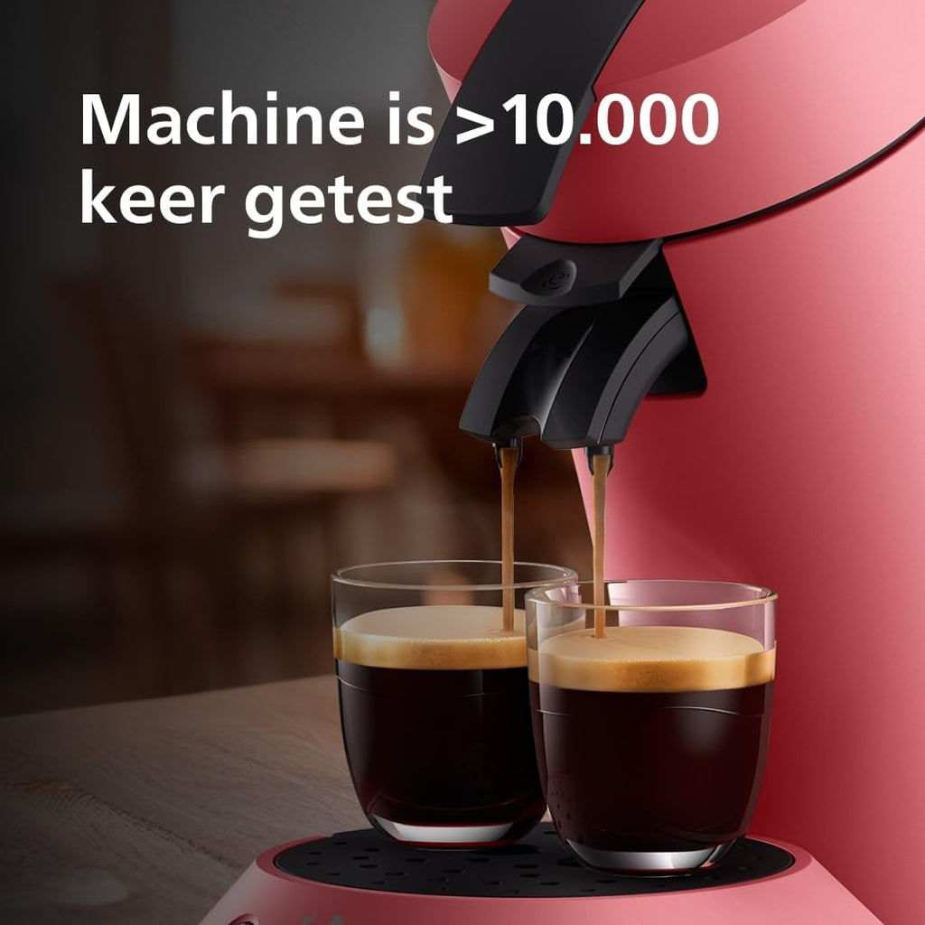 Senseo Original Plus Koffiepadmachine - Soft Red (CSA210/35)