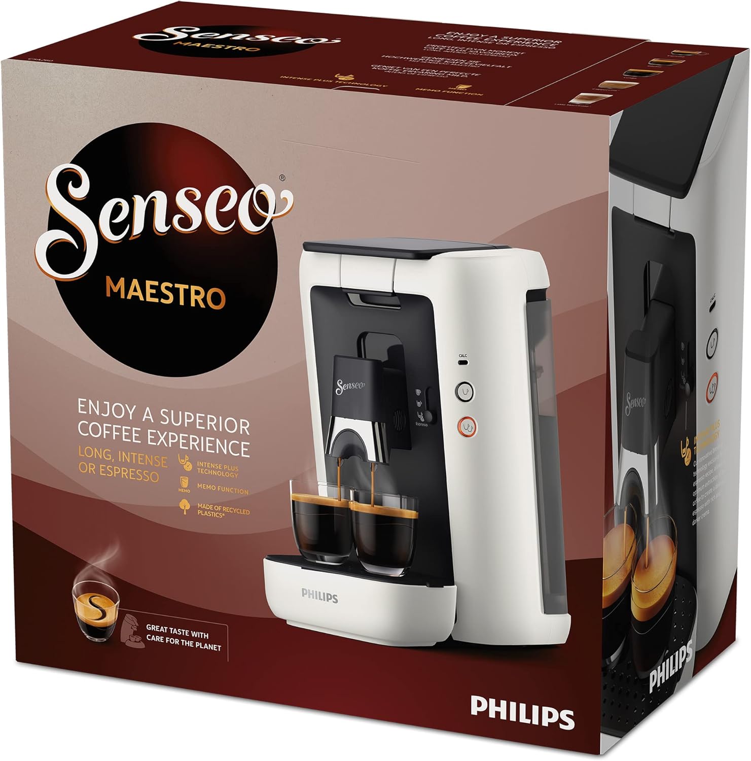 Senseo Maestro Koffiepadmachine CSA260/10 - Wit
