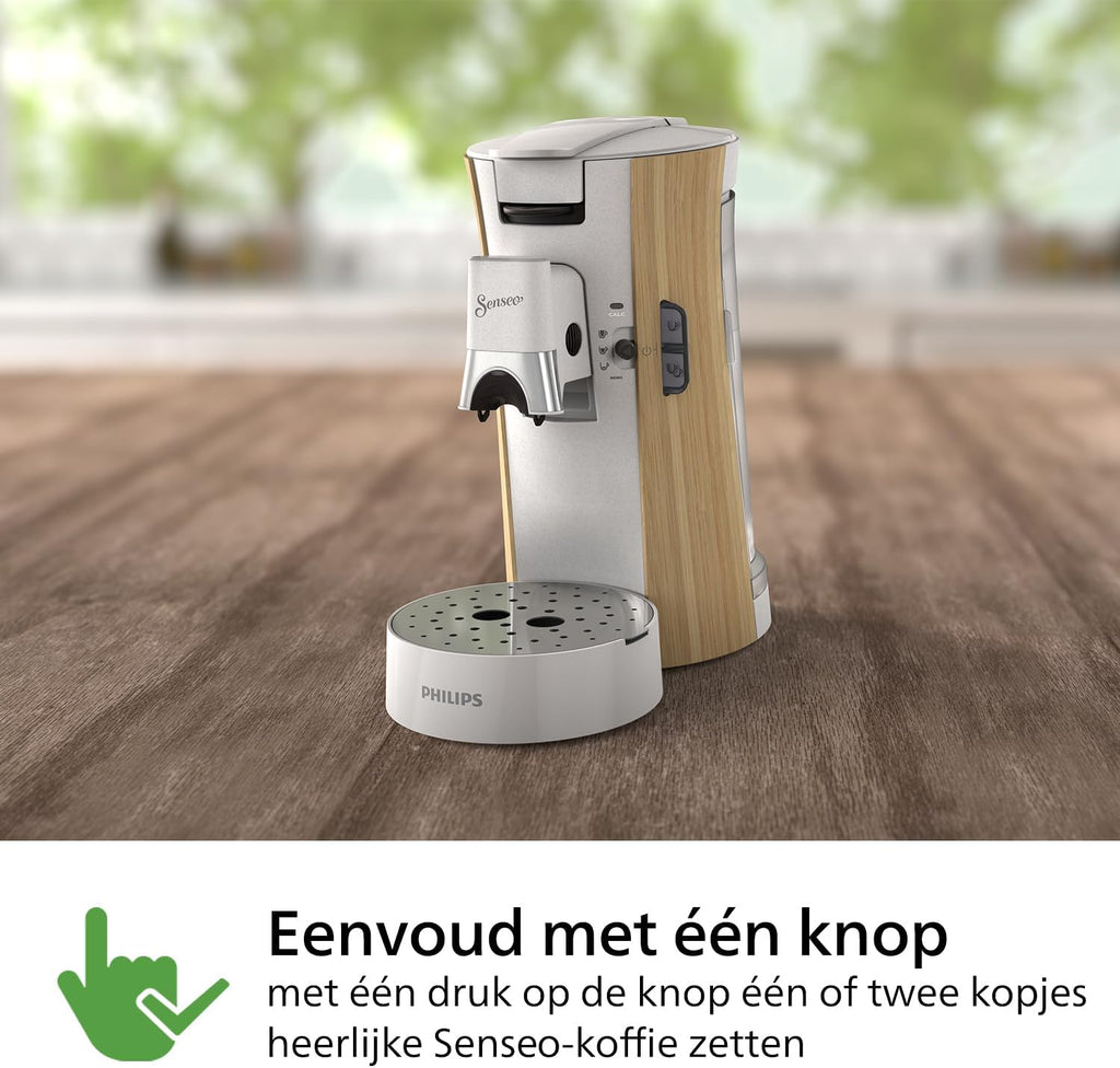 Senseo Select Koffiepadmachine - Intensity Plus - Silk White (CSA240/05)