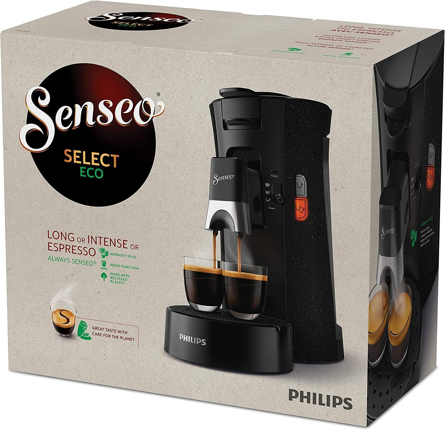 Senseo Select Koffiepadmachine - 0,9 Liter - Zwart (CSA240/20)